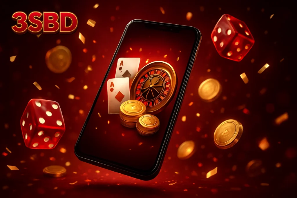 3SBD Game Official Website | Visual representation of the 3SBD app's d 3SBD Game Login – Visual representation of the 3SBD app's diverse live gaming options and features for Bangladeshi players.